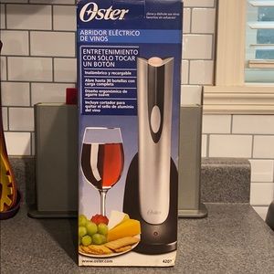 Oster Electric Wine Opener NIB